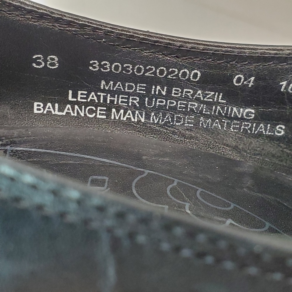 Dansko Black Leather Slip On Block‎ Heel Loafers Women Size 38 - Picture 8 of 16